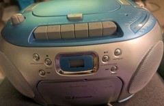 Y2K 2000s Emerson CD Cassett Plyr/Record FM/AM Radio PD6517B**4 REPAIR* PLZ READ