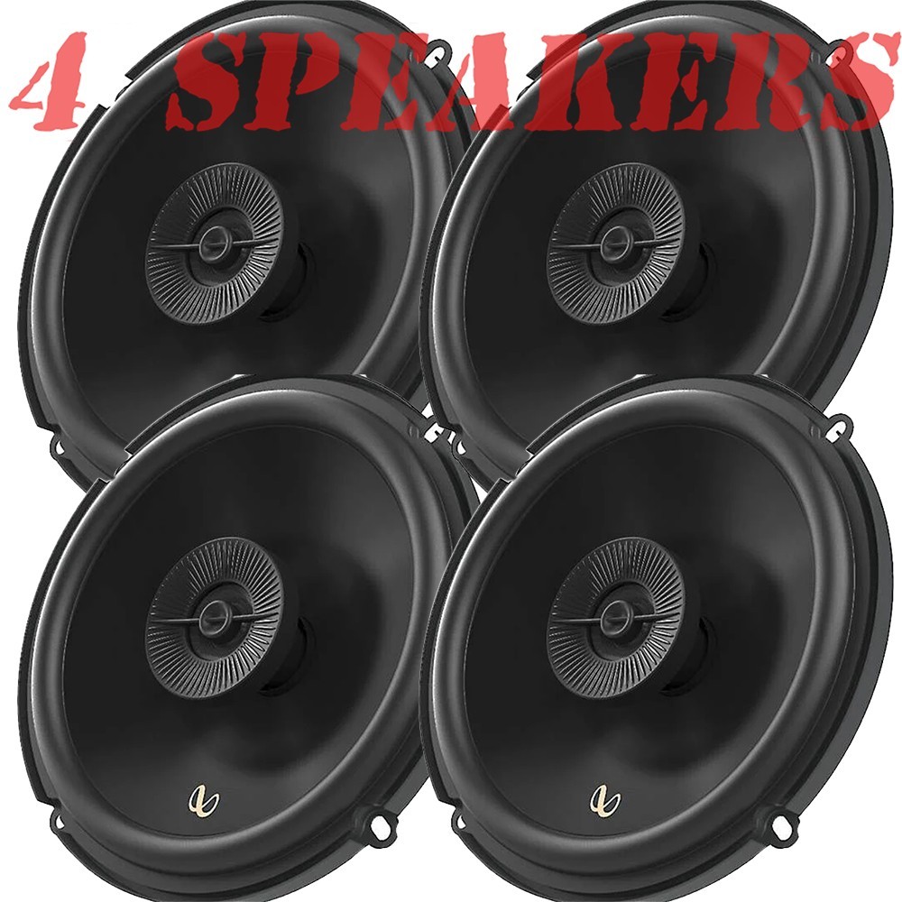 Infinity PR603F 6-1/2 inch 2-Way Car Audio Replacement/Upgrade Speakers Qty: 4