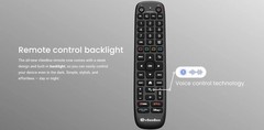 vSeeBox OEM V6 Plus Bluetooth Remote Backlit