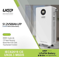 Lithium Batteries 51.2V/400,500,600Ah. EVE Cells. Warranty 10 years.
