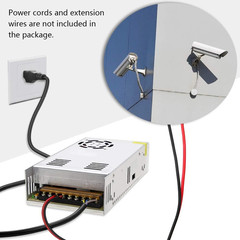 SHNITPWR 12V Power Supply 30A 360W AC to DC Adapter 12 Volt 30 Amp Switching Pow