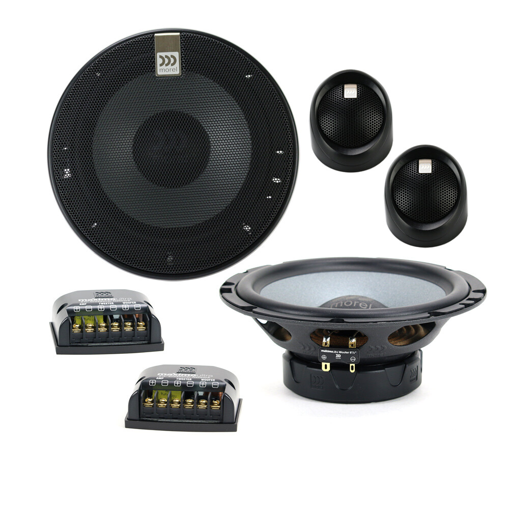 Morel Maximo Ultra 602 MKII 6-1/2″ 2-Way Component Speaker System Comp 6.5″ NEW