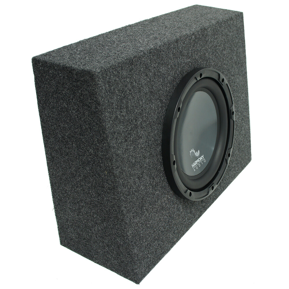 Universal Regular Standard Cab Truck Harmony R124 Single 12″ Sub Box Enclosure