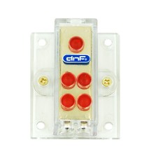 DNF 1 IN 4 OUT POWER DISTRIBUTION BLOCK 4 GAUGE AWG 8 AWG HEAVY DUTY 12-VOLT