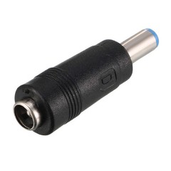 uxcell DC Power Converter 5.5×2.1mm Male to 5.5×2.5mm Female Adapter Black