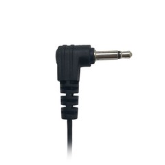 3.5mm Acoustic Tube Listen-Only Earpiece W/ Earmolds for Speaker Microphones
