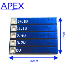 4S 16.8v Balance Board 4.2v Li-ion Lithium Standalone BMS Add-on