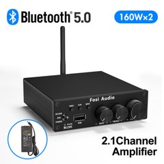 Fosi Audio BL20C Bluetooth 5.0 HiFi Audio Receiver Amplifier Integrated Amp 320W