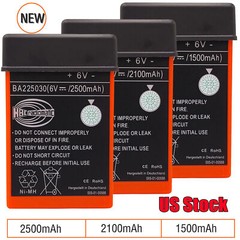 Lot BA225030 6V Ni-Mh Battery / QA109600 Battery Charger For HBC Crane remote