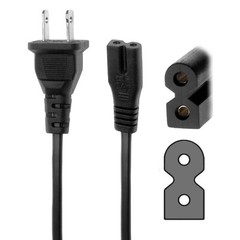 Power Cord Cable For VIZIO TV E50-E3 E60-E3 E70-E3 M70-D3 M80-D3 M80-C3 E48-D0