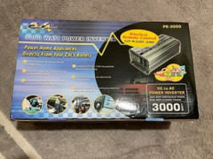 3000/6000 Watt Power Inverter 12V DC-220/240V AC, 50Hz with Wireless Remote