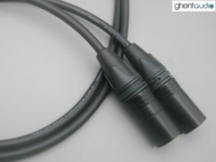 A17 — Mogami 2549 Neutrik 3P XLR Female to 2 x Male splitting Balanced Y-Cable