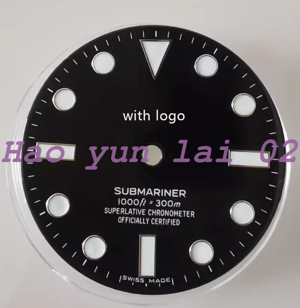 114060 no calendar window literal accessories 2836/3130 water no calendar dial