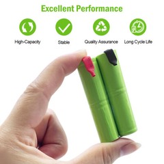 Wine Bottle Opener Shaver Razor Hair Removal Ni-MH 4.8V 0.5-0.7Ah Battery