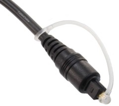 1.5ft Toslink Male to Toslink Male Digital Optical Audio Molded Cable