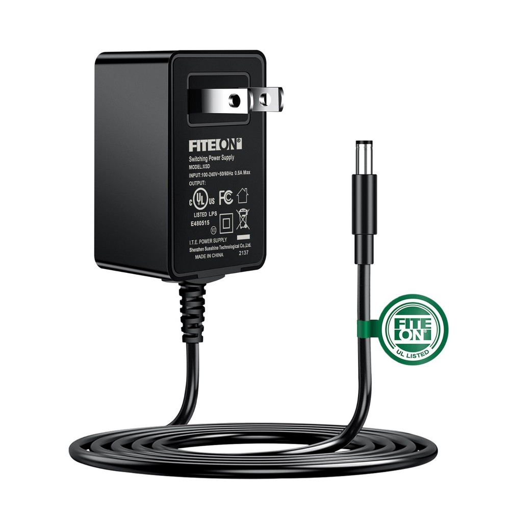 UL 5ft AC DC Charger Adapter for Bowflex Max Trainer M3 M5 M7 Power Supply Cord