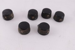 Lot of Scott & Other Mfg Small Control Knobs Tube Amp Receiver Pre Etc