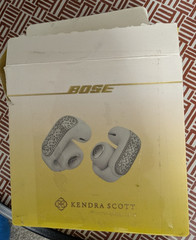 Bose x Kendra Scott Ultra Open Earbuds Limited Edition- Rhodium Filigree