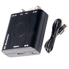 1× HDMI to Coaxial Converter NTSC TV Standard M=4.5MHz Sound System Plug Play