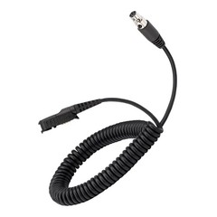5-Pin Headset Adapter Cable Coiled Cord for Motorola DGP8050e MTP3250 MTP3500