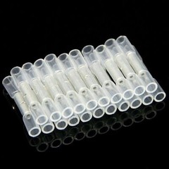 500PCS 26-24AWG Heat Shrink Wire Butt Connector Waterproof Crimp Splice Terminal