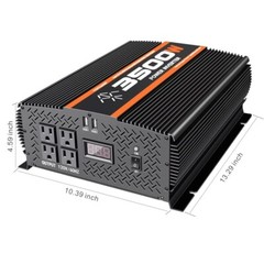 3500 watt power inverter for truck RV vehicle 12v to 110v car power inverter