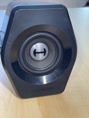 Edifier G2000 Bluetooth RGB Powered Speakers AUX USB Tested Working Pair