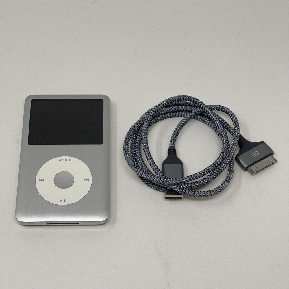 Apple iPod Classic 7th Generation 160GB A1238 Silver Good