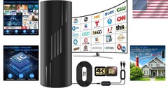 2026 5000+ Mile Digital TV Antenna – Free HDTV with 360° Reception & 8K Support