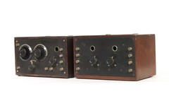 1922 Monroe McKillip Type A-7 Amplifier For D-7 Radio * Rare Chicago Set * Works