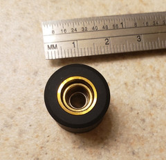 NEW old stock Video Pinch Roller for VCRs ~ 18mm x 17mm x 4mm