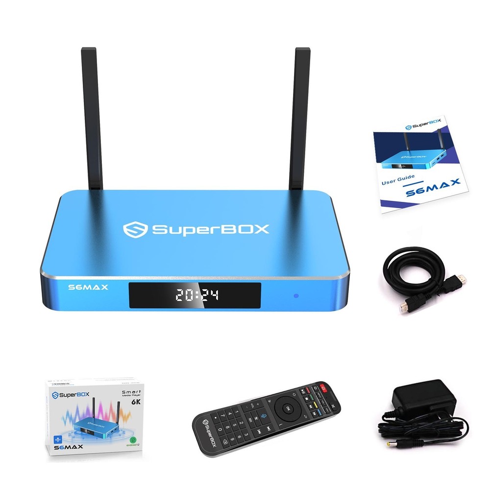 SuperBox S6 Max TV BOX Support Authorized Distributor Message to me Send Gift