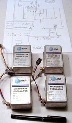 AT&T DRO Microwave Oscillators 6-8 GHz Range, several to choose from! W/Data