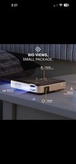 Kodak Luma 150 DLP Pico Projector 150 ANSI 1080p HDMI USB w/ Case, stand bundle