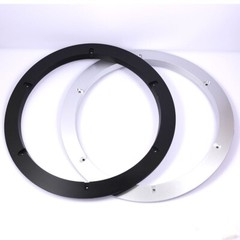 12″ DJ Car Speaker Sub Woofer Subwoofer Grill Silver ABS Frame Black Metal Mesh