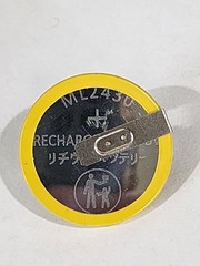 Replacement battery for ML2430-HZ1 (for SANYO) and more 3 volts Li-ion