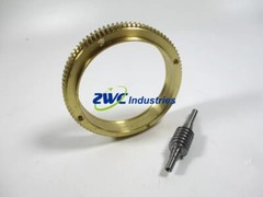 1 set of outer diameter: 72mm 0.8M-90T worm gear ratio 1:90