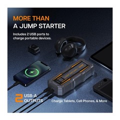 Veratek V6 Pro Portable Vehicle Jump Starter with 12V Battery Booster