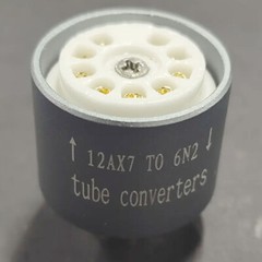 1PC ECC83 12AX7 To 6N2 Vacuum Tube Amplifier Convert Socket Adapter HOT
