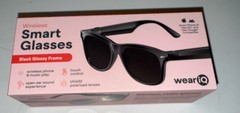 Wear IQ Smart Glasses with Wireless phone and music play, touch control, & UV400