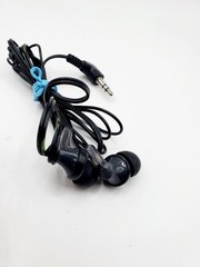 Panasonic ErgoFit Wired Earbuds, 3.5mm Jack In-Ear Headphones Wired – (Black)