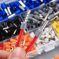 2800/1200PCS Wire Ferrule Terminals Kit Copper Crimp Insulated Cord End Terminal