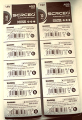 10 PACK LR44 ALK. BATTERY (GOOD EXP 12/30) AG13 357A L1154 PX76A FREE SHIPPING