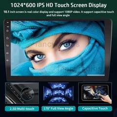 Double 2DIN 10.1″ Android 12 Car Stereo Radio Carplay GPS Wifi BT Touch Screen