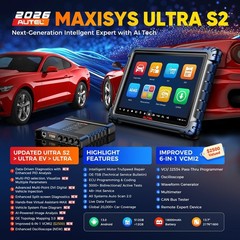 Autel MaxiSYS Ultra S2 Scanner Diagnostic Tool 6in1 VCMI2, Topology 3.0 Up Ultra