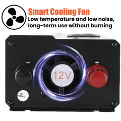 5000W Car Power Inverter 12V 24V to AC 110V Modified Sine Wave Solar Converter