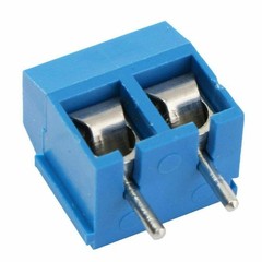 60pcs 5mm Pitch Pole PCB Mount Screw Terminal Block Kit KF301-2/3-Pin