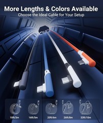 Link Cable 16FT USB 3.0 to USB C for VR Headset Data Transfer