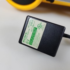 Sony CFD-980 ESP Sports Water Resistant Boombox CD Cassette AM/FM Yellow TESTED