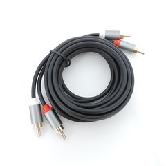 2Rca To 2 Rca Male To Male Audio Cable Amplifier 1M 2M 3M For Theater DVD TV CD